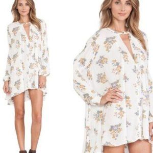 Fress People Floral tunic dress